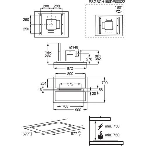   AEG - DCE 5960 HM Hob2Hood -  2