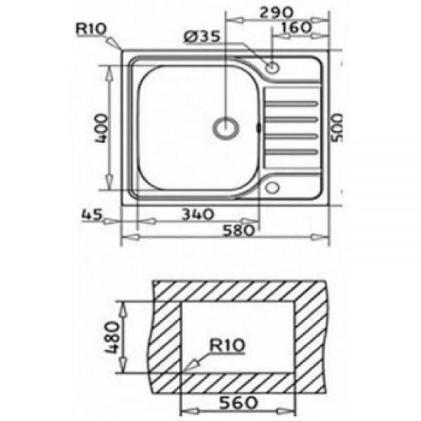   Teka - CLASSIC 1B 1 - 2 D 580.500  40109616 -  2