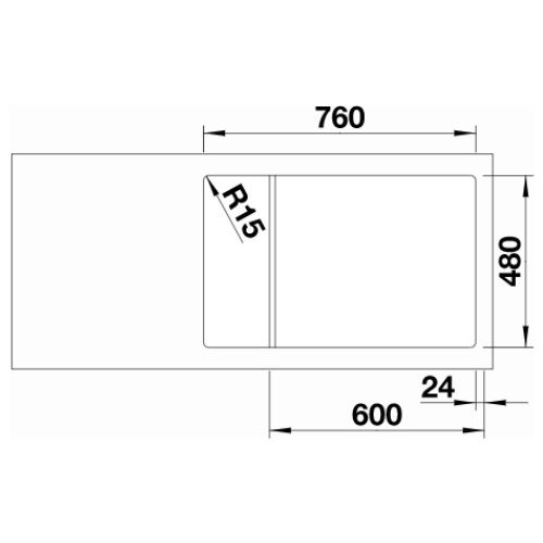   Blanco - LEGRA 6 S Compact (526085) -  3