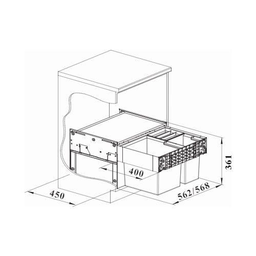    Blanco - SELECT II XL 60 - 3 (526205) -  2