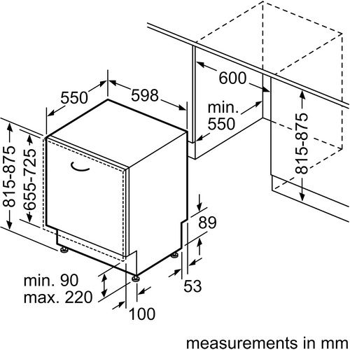    Bosch - SMV 8 ZCX 07 E -  2