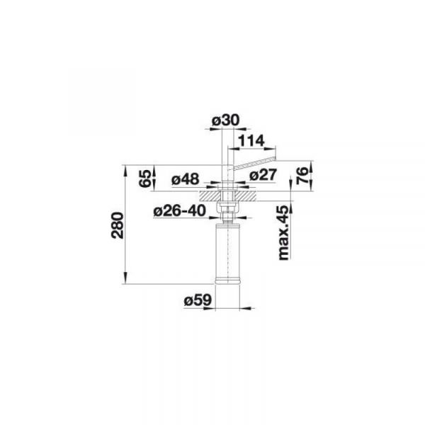  Blanco - TORRE PVD STEEL(526430) -  2