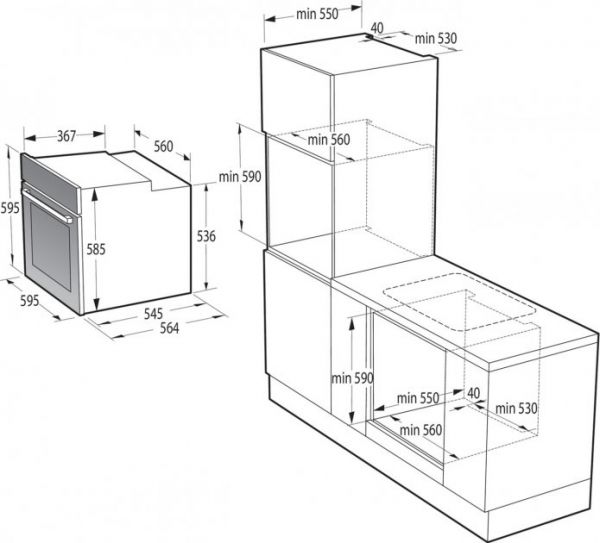   Gorenje - BOSB 6737 E06X -  7