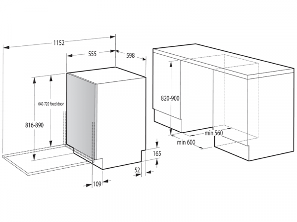    Gorenje - GV 643 D 60 -  2