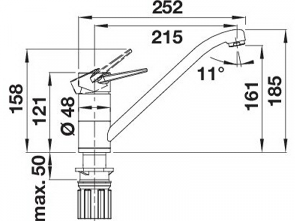   Blanco - WEGA II 526980 -  2