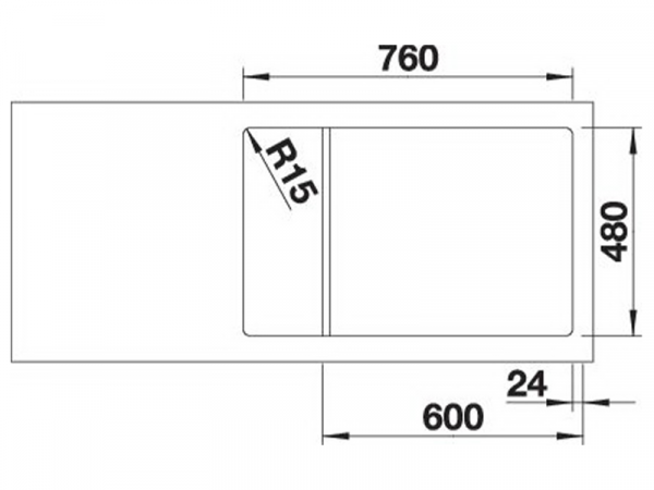   Blanco - LEGRA 6 S Compact 527087 -  2