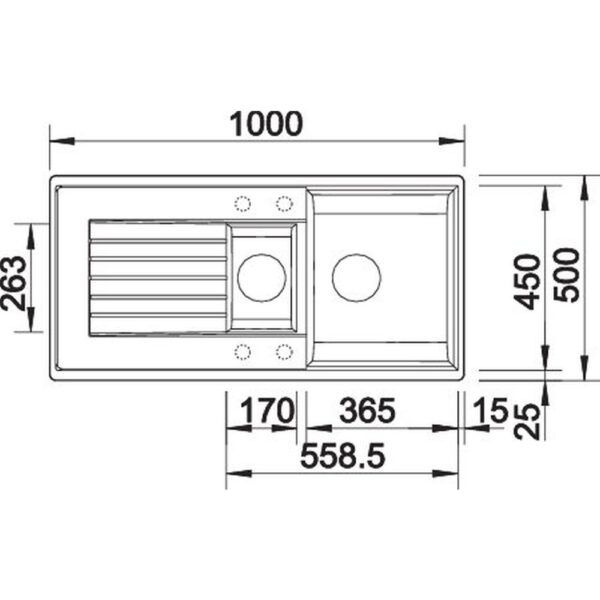   Blanco - 527390 ZIA 6 S -  3