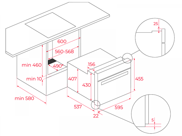   Teka - HLC 8440 C BK 111160012 -  9