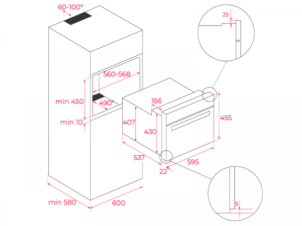   Teka - HLC 8440 C WH 111160011 -  12