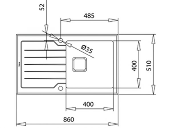   Teka - DIAMOND 1B 1D 86 ST 115100021 -  6