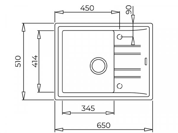   Teka - STONE 45 B-TG 1B 1D 115330048 -  2