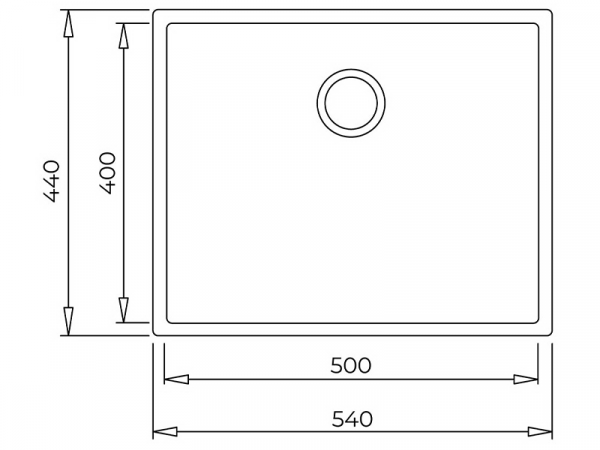   Teka - SQUARE 50.40 TG 115230023 -  2