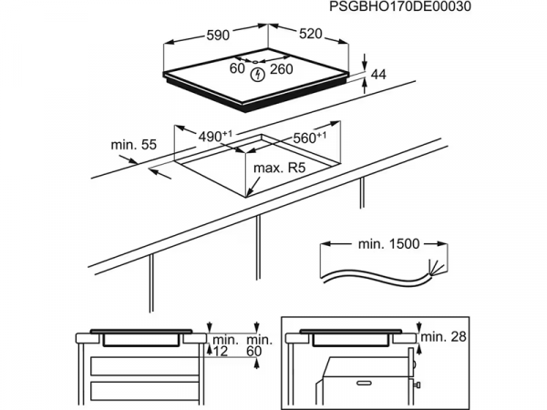    Electrolux EIV634 Hob2Hood -  10