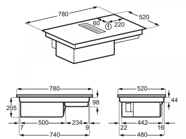   Electrolux - KCC 83443 -  2