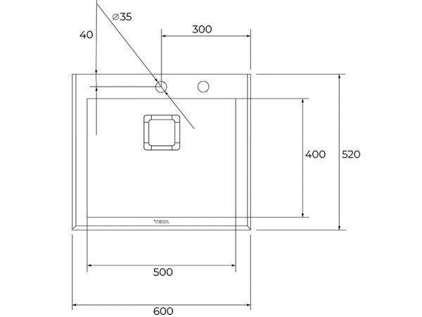   Teka - DIAMOND 1B BK 115000075 -  6