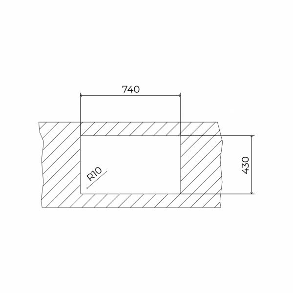   Teka - FLEXLINEA 71.40 FORTINOX 115000063 -  6