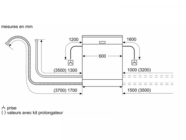   Bosch - SMS 44 DI 01 T -  2