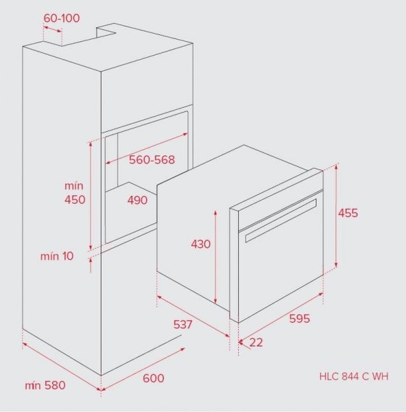   Teka - HLC 844  WH 111160021 -  2