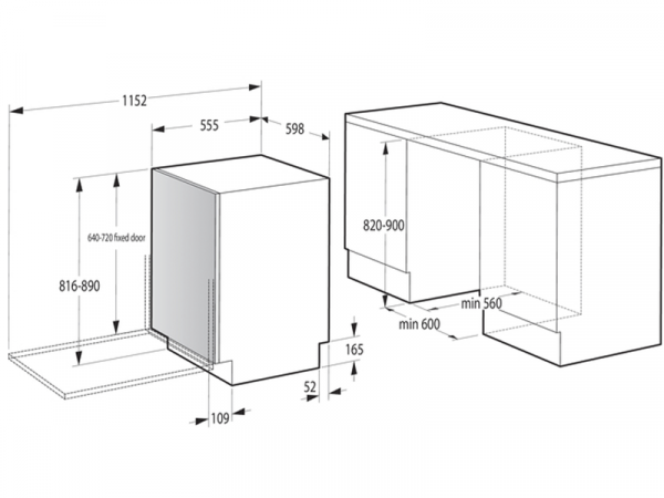    Gorenje - GV 673 C 60 -  2