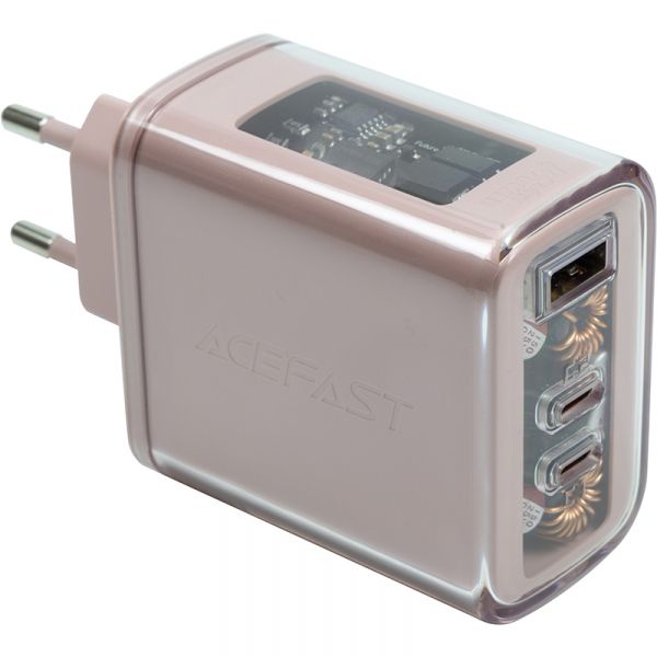   ACEFAST GaN 2x USB-C, USB-A, 65W, PD3.0, QC4.0 (A45) -  1