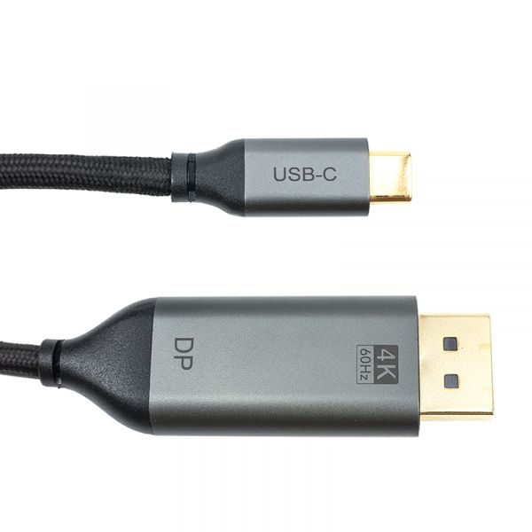  Cabletime USB-C - DisplayPort, 4K, Ultra HD, 1.8, V1.2 (CA913305) -  1