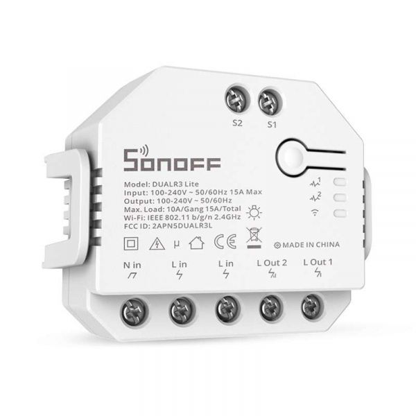 - Sonoff Wi-Fi    (DUALR3-LITE) -  1