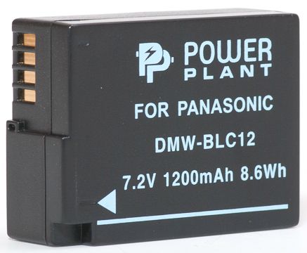  PowerPlant Panasonic DMW-BLC12, DMW-GH2 1200mAh (DV00DV1297) -  1