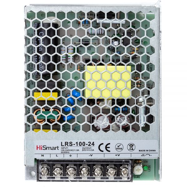   HiSmart 24V, 4.5A, 100W (LRS-100-24) -  1