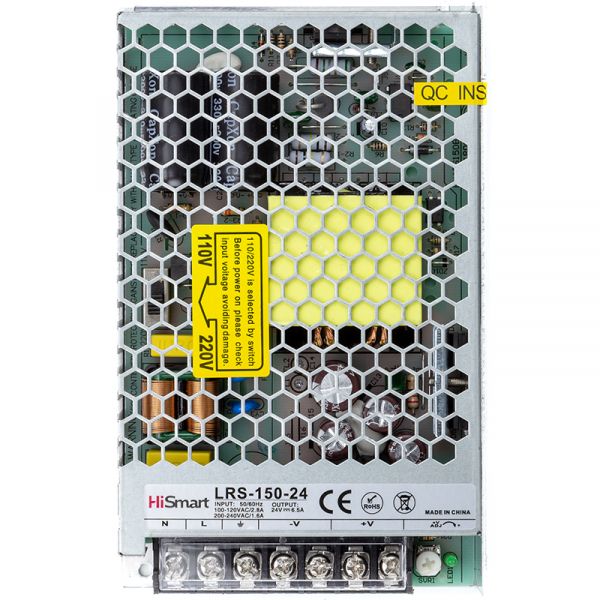   HiSmart 24V, 6.5A, 150W (LRS-150-24) -  1