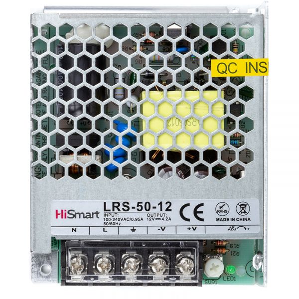   HiSmart 12V, 4.2A, 50W (LRS-50-12) -  1