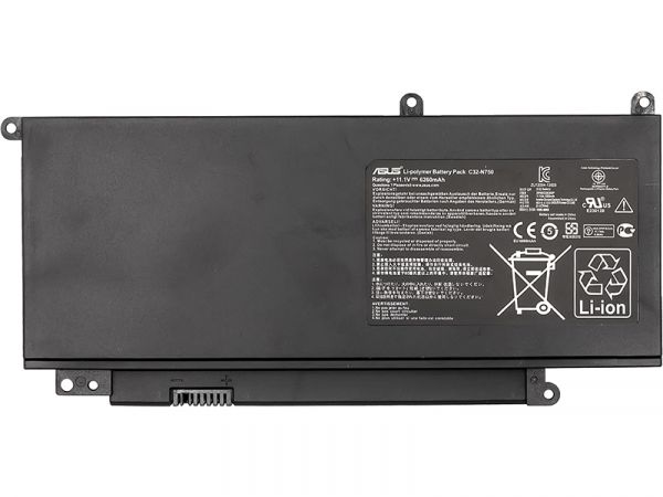  PowerPlant   ASUS N750 Series (C32-N750) 11.1V 69Wh (NB431045) -  1