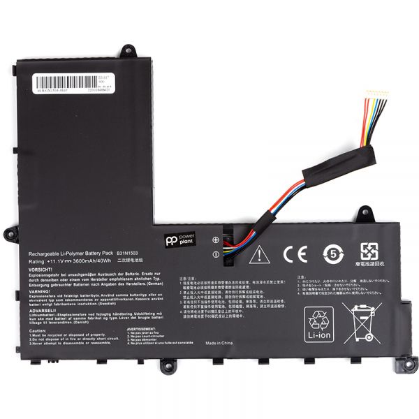  PowerPlant   ASUS EeeBook E202SA (B31N1503) 11.1V 3600mAh (NB431687) -  1