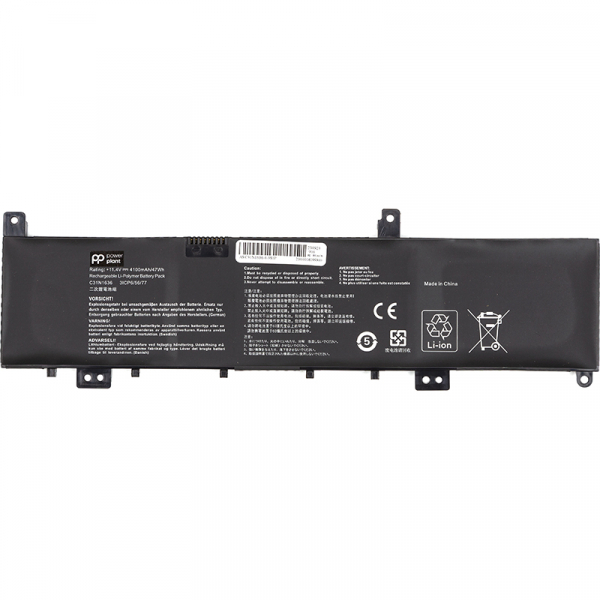  PowerPlant   ASUS N580VN (C31N1636) 11.4V 4100mAh (NB431762) -  1