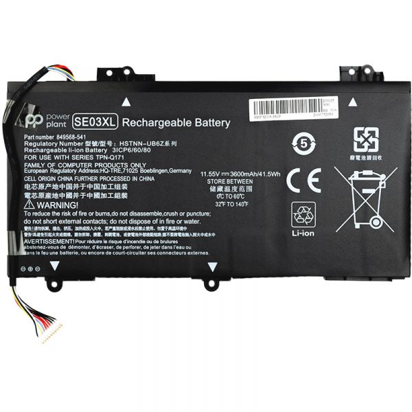  PowerPlant   HP Pavilion 14-AL100 (SE03XL) 11.55V 41.5Wh (NB461356) -  1