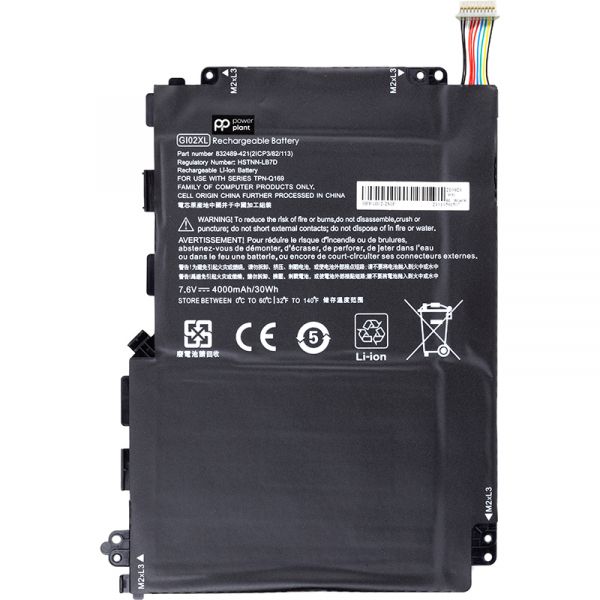  PowerPlant   HP Pavilion X2 12 (GI02XL) 7.6V 4000mAh (NB461738) -  1