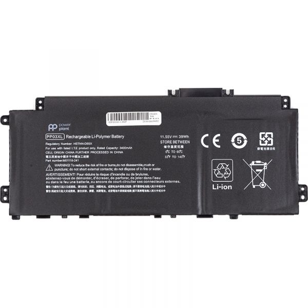  PowerPlant   HP Pavilion x360 14-DV Series (PP03XL) 11.55V 3400mAh (NB462230) -  1