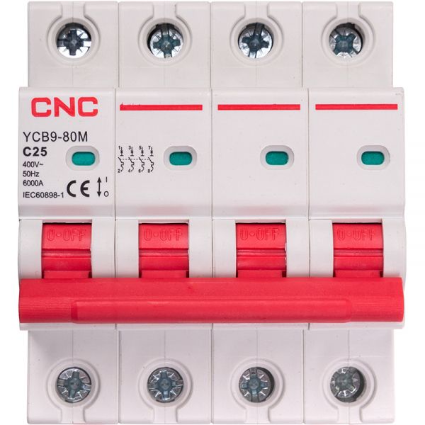    CNC YCB9-80M 4P C25 6ka (NV821617) -  1