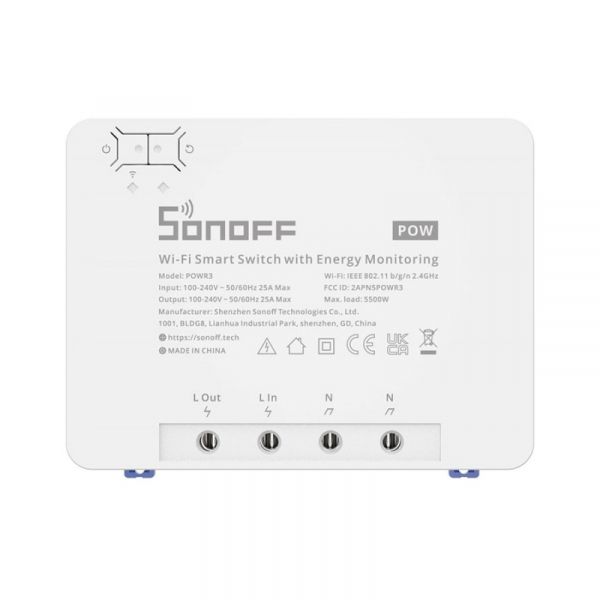  1- Wi-Fi  Sonoff POWR3 -  1