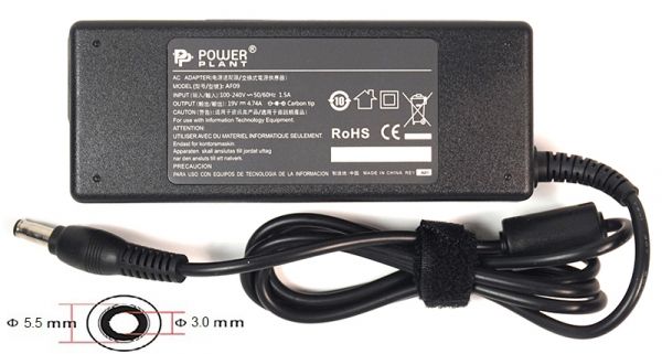     PowerPlant SAMSUNG 220V, 19V 90W 4.74A (5.5*3.0) (SA90F5530) -  1