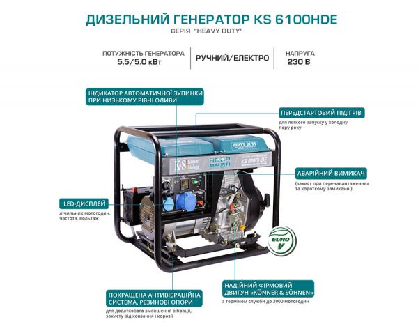    Konner&Sohnen KS 6100HDE (EURO V) -  8