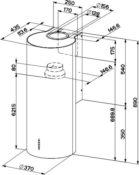  Faber Cylindra Plus Bk Matt A37 (335.0606.998) -  3