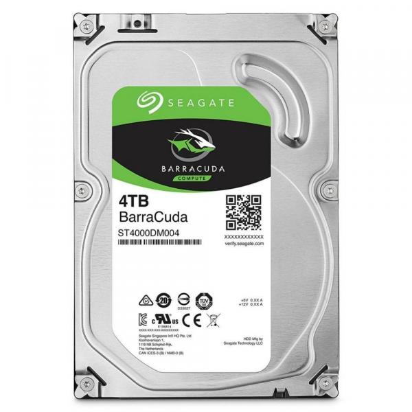   3.5" 4Tb Seagate BarraCuda, SATA3, 256Mb, 5400 rpm (ST4000DM004) / -  1