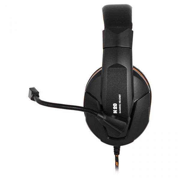  Gemix N20 Gaming Black/Orange, Mini jack, , ,  1.2  -  3