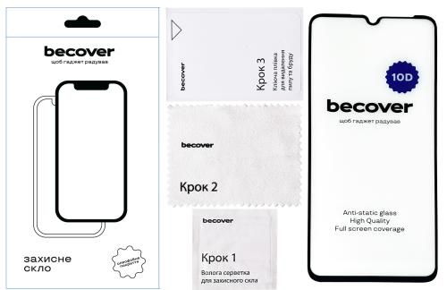    Samsung A05 (M-A055/A05s), BeCover, Black 10D (711348) -  1