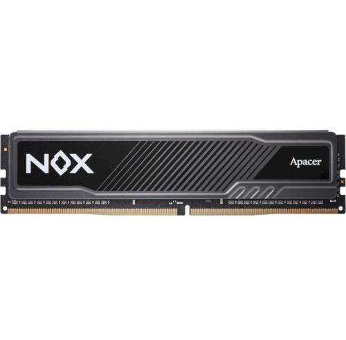 ' 16Gb DDR4, 3000 MHz, Apacer Nox, Black, 16-18-18-38, 1.35V,   (AH4U16G30C08YMBAA-1) -  1