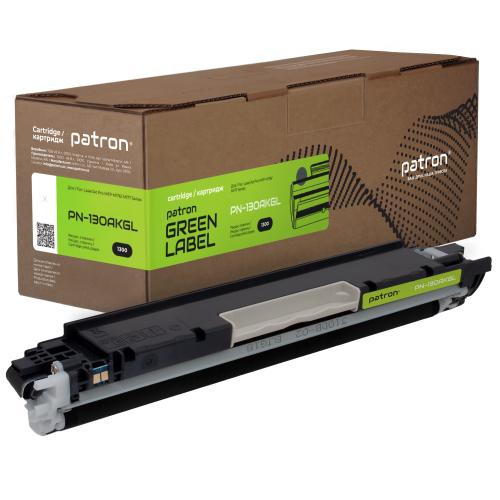  HP 130A (CF350A), Black, CLJ Pro M176n/M177fw, 1300 , Patron Green (PN-130AKGL) -  1