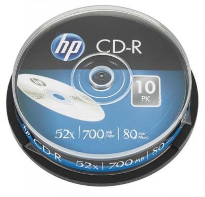  CD-R 10 HP, 700Mb, 52x, Cake Box (CRE00019-3) -  1