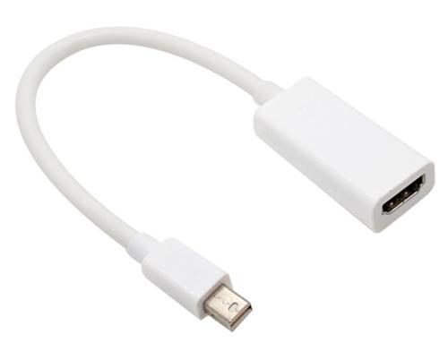  Mini DisplayPort (M) - HDMI (F), STLab, White, 18  (U-998) -  1