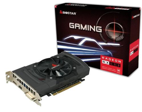 ³ Radeon RX 550, Biostar, 2Gb GDDR5, 128-bit, DVI/HDMI/DP, 1183/6000 MHz (VA5505RF21) -  1