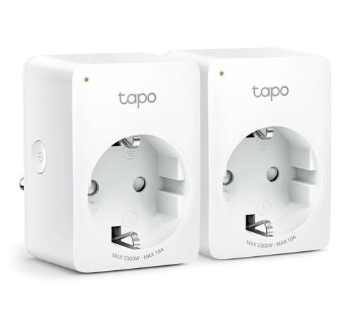   TP-Link Tapo P100, White, 2 , WiFi (2.4GHz) / Bluetooth,  2300  / 10 ,   -  1